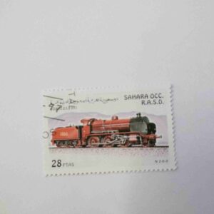Document 4_3 SAHARA OCC. R.A.S.D. 28PTAS POSTAGE , 1997 CORREOS STAMP