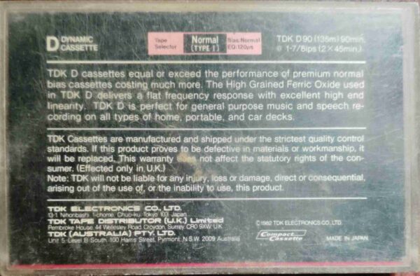 AUDIO CASSETTES