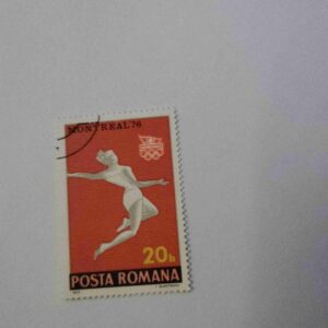 Document 4_39 MONTREAL '76 20b POSTAGE , POSTA ROMANA 1976 STAMP