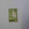 Document 4_41 BARBUDA 4 Cent POSTAGE , MAP SERIES 1968 STAMP