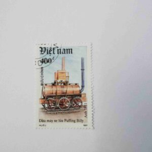 Document 4_7 DIET NAM 400d BUU CHINH POSTAGE , DAU MAY XE LUA PUFFING BILLY ( Anh 1811 )HLIEU 1991 STAMP
