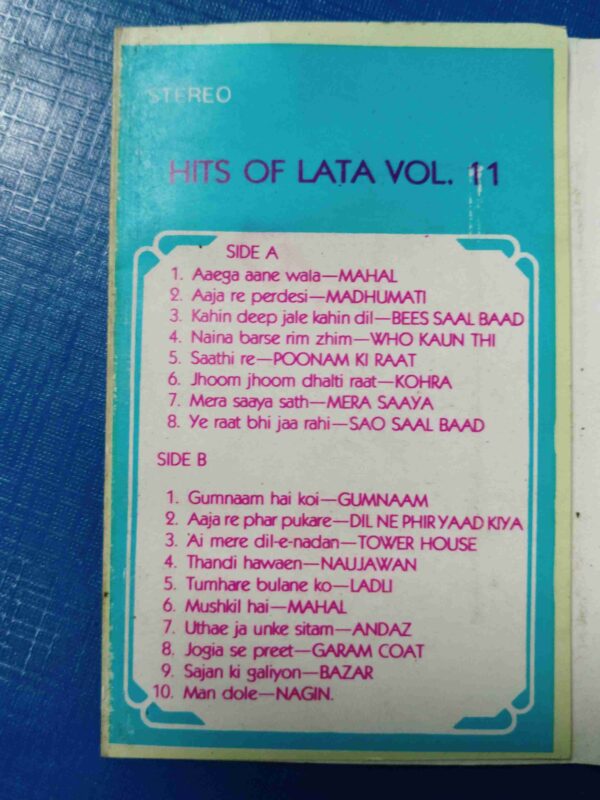 Document 4_93 AUDIO CASSETTES :HITS OF LATA Vol.11