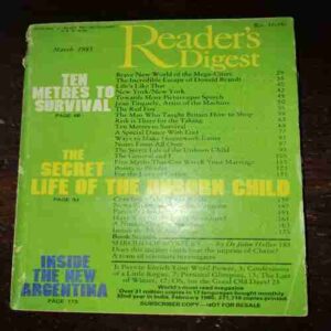 Reader's Digest ( March 1985 ) Reader's Digest ( March 1985 )