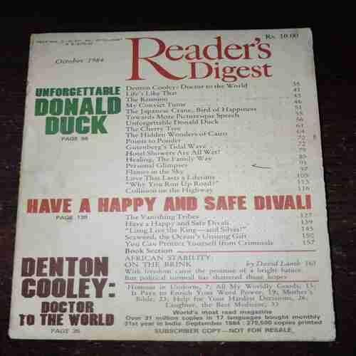 Reader's Digest ( October 1984 ) Reader's Digest ( October 1984 )