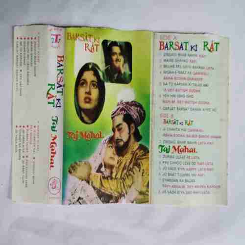 AUDIO CASSETTES ; BARSAT KI RAT & TAJ MAHAL