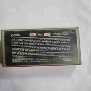 AUDIO CASSETTES ; TDK D90