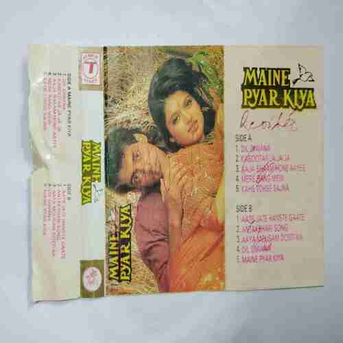 AUDIO CASSETTES ; MAINE PYAR KIYA