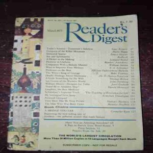 Reader's Digest ( March 1975 ) Reader's Digest ( March 1975 )