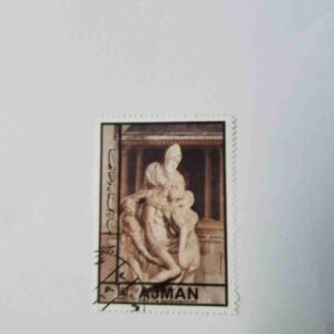 Document 5_3 AJMAN 1.50RIYALS POSTAGE , AND ITS DEPENDENCIES STAMP