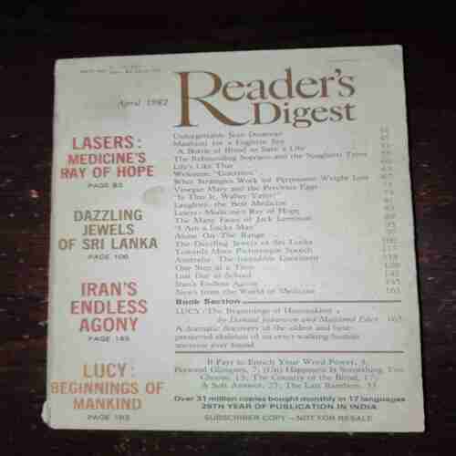 Reader's Digest ( April 1982 ) Reader's Digest ( April 1982 )