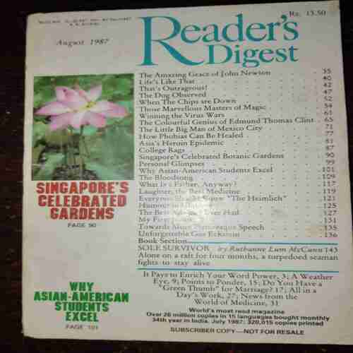 Reader's Digest ( August 1987 ) Reader's Digest ( August 1987 )