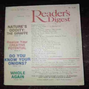 Reader's Digest ( January 1982 ) Reader's Digest ( January 1982 )