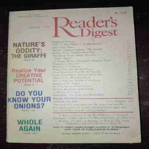 Reader's Digest ( January 1982 ) Reader's Digest ( January 1982 )