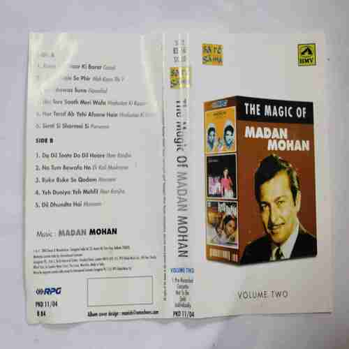 AUDIO CASSETTES ; THE MAGIC OF MADAN MOHAN VOL2