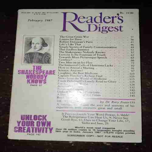 Reader's Digest ( February 1987 ) Reader's Digest ( February 1987 )
