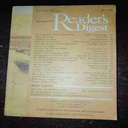 Reader's Digest ( September 1977 ) Reader's Digest ( September 1977 )