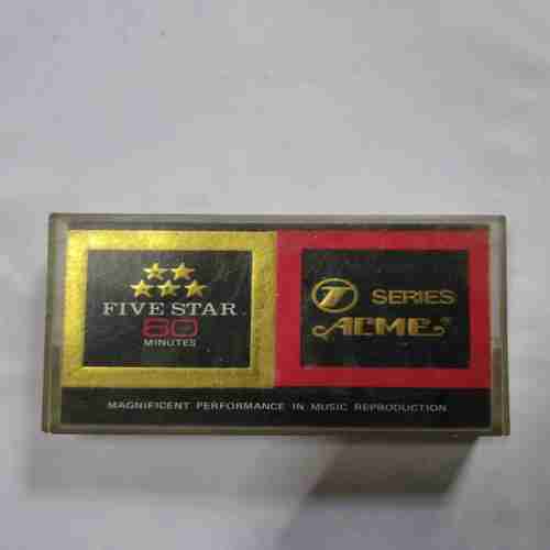 Document 5_79 AUDIO CASSETTES ; SERIES AJME (FIVE STAR C-60DE)