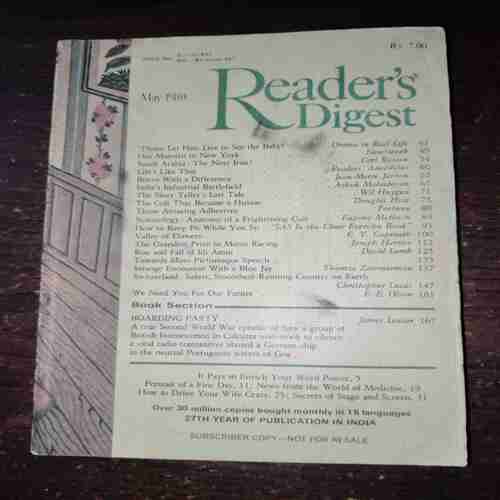 Reader's Digest ( May 1980 ) Reader's Digest ( May 1980 )
