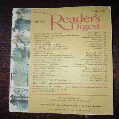 Reader's Digest ( July 1976 ) Reader's Digest ( July 1976 )