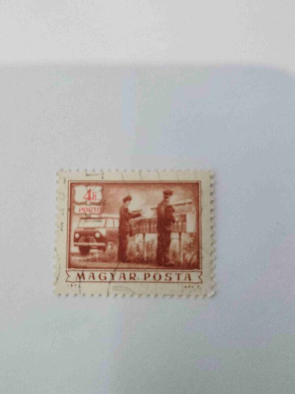 Document 6_11 PORTO 4Forint POSTAGE , MAGYAR POSTA 1973