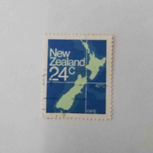 Document 6_17 NEW ZEALAND 24Cent POSTAGE , 1970