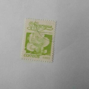 Document 6_19 NICARAGUA 5Cent POSTAGE , CORREOS 1985