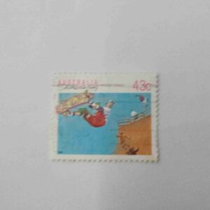 Document 6_37 AUSTRALIA 43Cent POSTAGE , SPORTS SELF - ADHESIVE 1990 STAMP