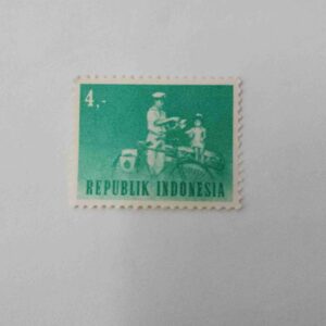 Document 6_43 REPUBLIK INDONESIA 4,- POSTAGE , 1964 STAMP