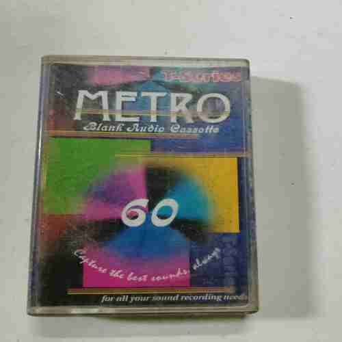 AUDIO CASSETTES ; T- SERIES ,METRO BLANK AUDIO CASSETTE