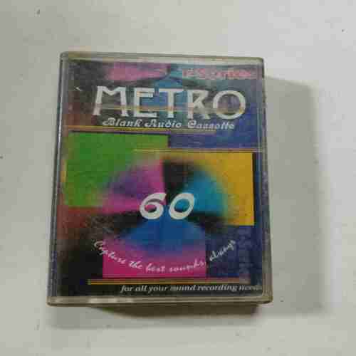 AUDIO CASSETTES ; T- SERIES ,METRO BLANK AUDIO CASSETTE