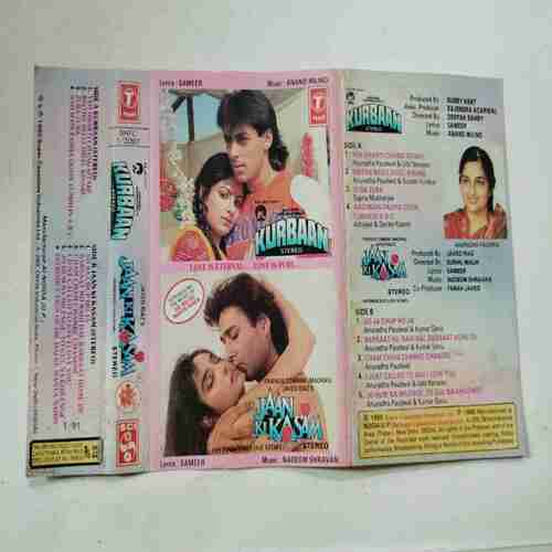 AUDIO CASSETTES ; KURBAAN & JAAN KI KASAM