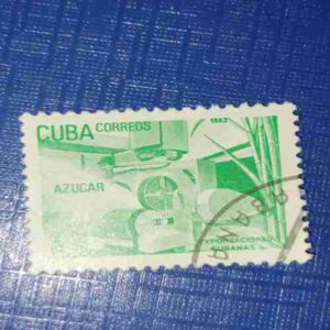 CUBA SUGAR CANE STAMP CUBA SUGAR CANE STAMP