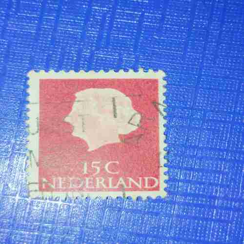 15C NEDERLAND POSTAGE STAMP 15C NEDERLAND POSTAGE STAMP