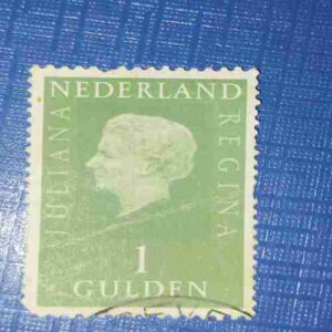 JULIANA OF THE NETHERLAND 1 GULDEN STAMP JULIANA OF THE NETHERLAND 1 GULDEN STAMP