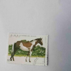 WESTERN SAHARA ( LABELED " SAHARA OCC. R.A.S.D. )68PTAS POSTAGE , CINDERELLA STAMP