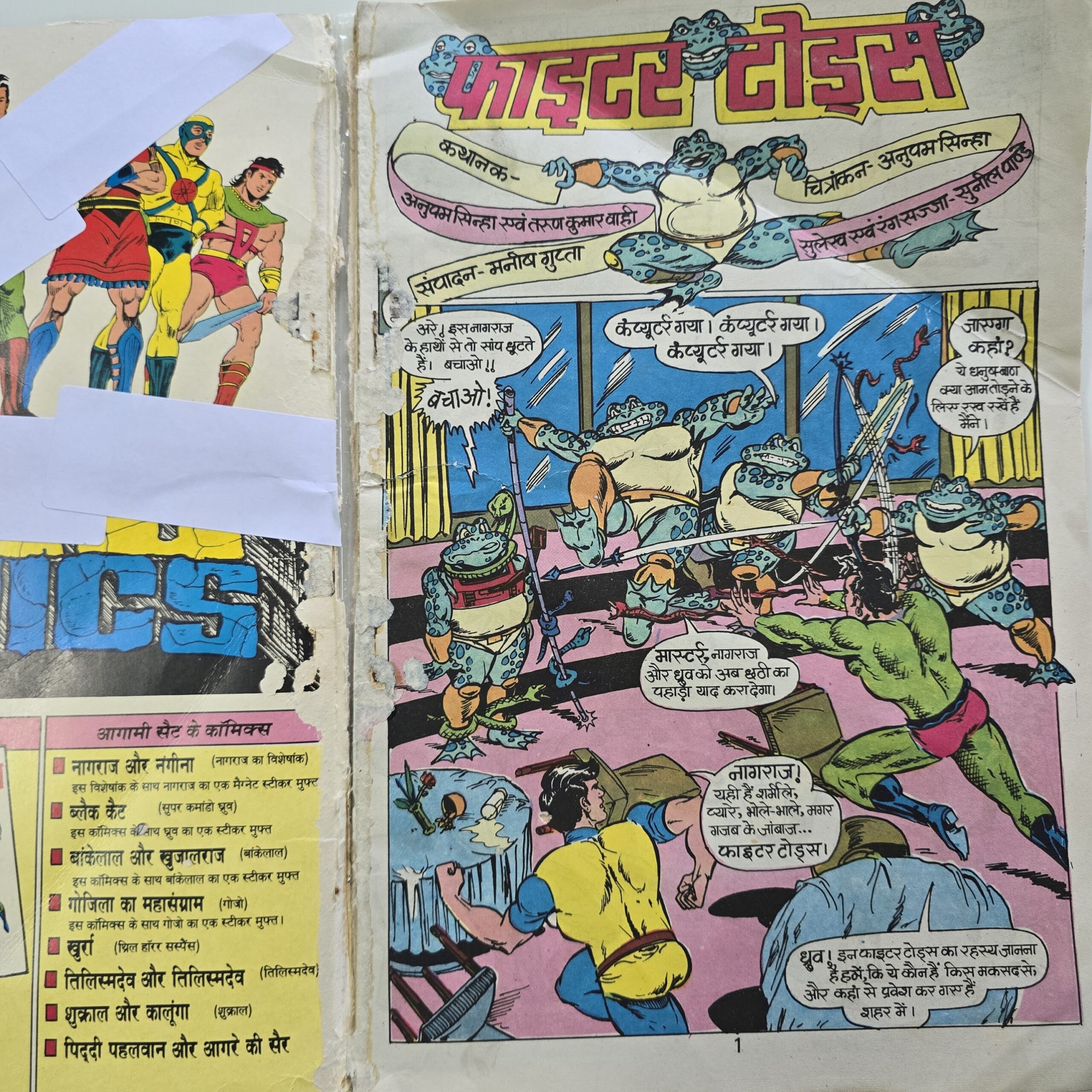 Fighter Toads - Original First Print