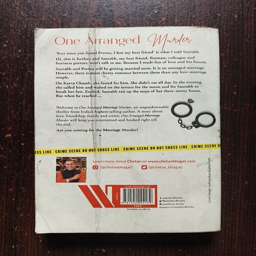 One Arranged Marriage Murder ( Chetan Bhagat ) One Arranged Marriage Murder ( Chetan Bhagat )