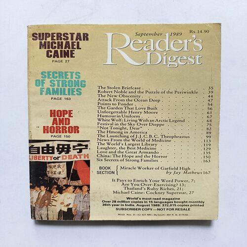 Reders Digest ( September 1989 ) Reders Digest ( September 1989 )
