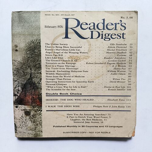 Readers Digest ( February 1976 ) Readers Digest ( February 1976 )