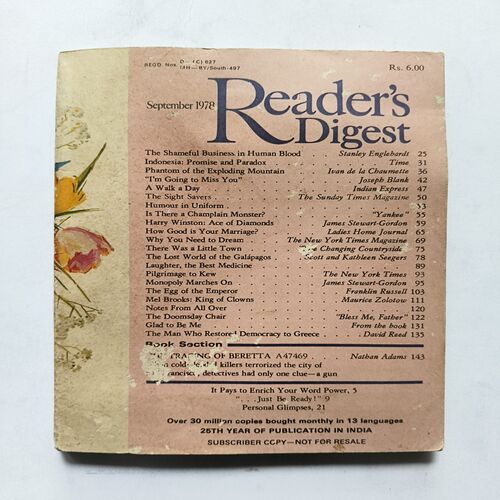 Readers Digest ( September 1978 ) Readers Digest ( September 1978 )
