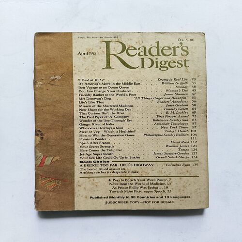 Readers Digest ( Apeil 1975 ) Readers Digest ( Apeil 1975 )