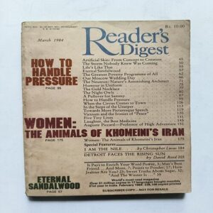 Readers Digest ( March 1984 ) Readers Digest ( March 1984 )