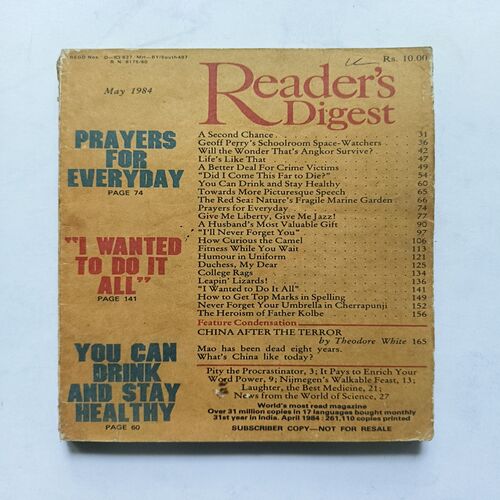 Readers Digest ( May 1984 ) Readers Digest ( May 1984 )