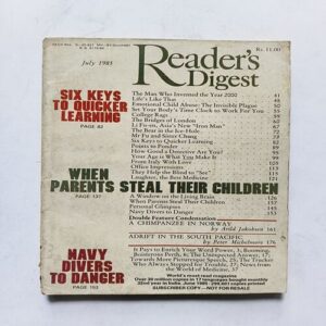 Readers Digest ( July 1985 ) Readers Digest ( July 1985 )