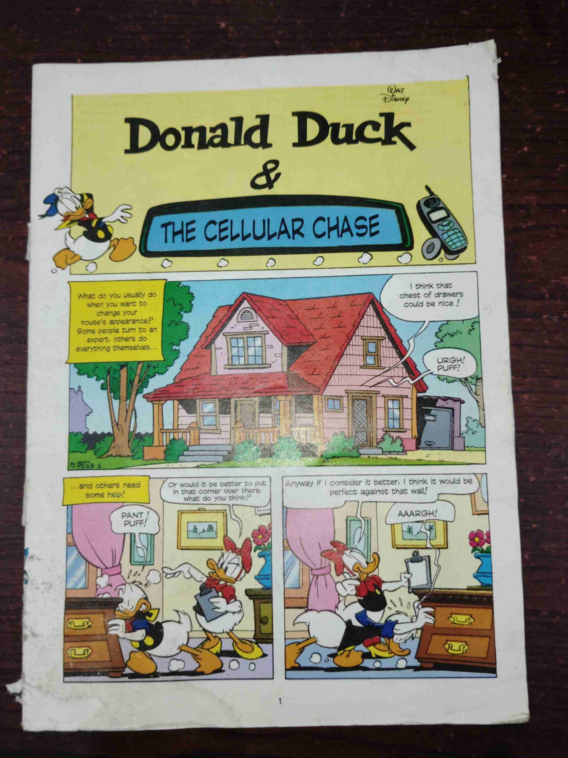 DONALD DUCK & THE CELLULAR CHASE