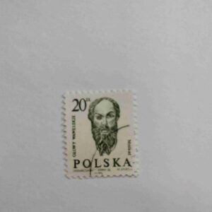 POLSKA 20ZL POSTAGE STAMP POLSKA 20ZL POSTAGE STAMP