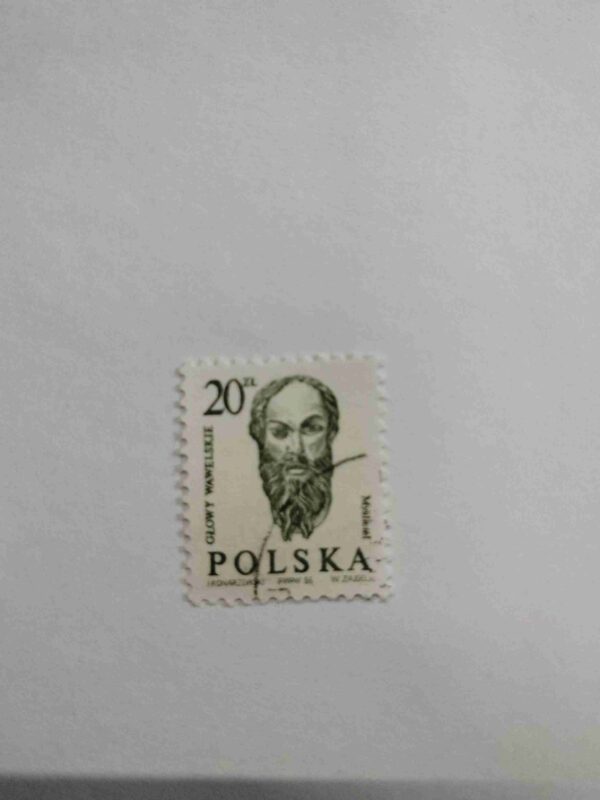 POLSKA 20ZL POSTAGE STAMP POLSKA 20ZL POSTAGE STAMP