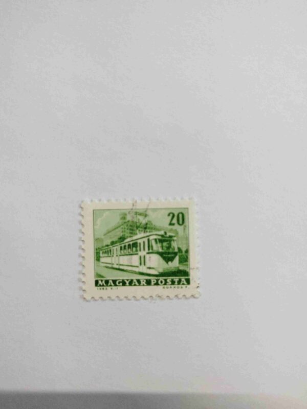 MAGYAR POSTA 20f POSTAGE STAMP 1963 MAGYAR POSTA 20f POSTAGE STAMP 1963