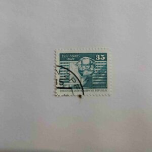 DEUTSCHE DEMOKATISCHE REPUBLIK 35 POSTAGE , KAR ( - MARXSTADT STAMP DEUTSCHE DEMOKATISCHE REPUBLIK 35 POSTAGE , KAR ( - MARXSTADT STAMP