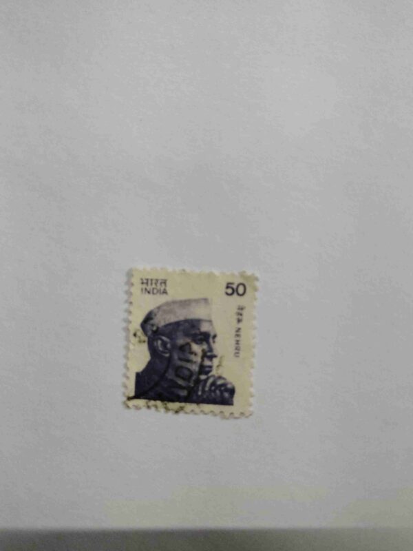 INDIA 50 POSTAGE STAMP ( NEHRU ) INDIA 50 POSTAGE STAMP ( NEHRU )